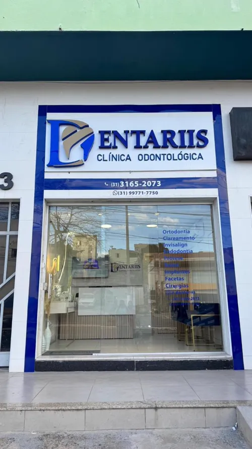 Fachada da Clínica Dentariis